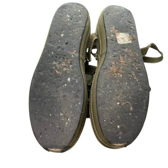 Marni Green Strappy Fabric Platform Sandals Wonens size 39 / 9 Box & dustbags - Picture 4 of 7